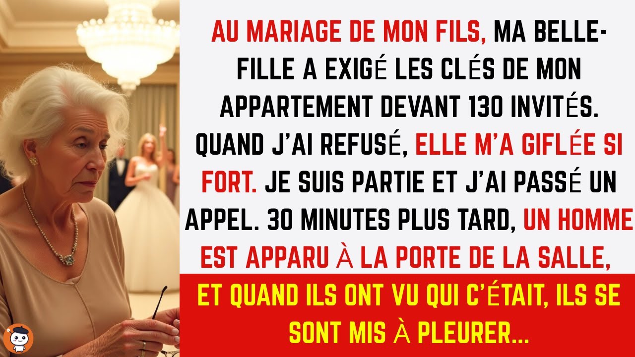 Ma belle-fille m’a giflée devant 130 invités pour mes clés de maison…