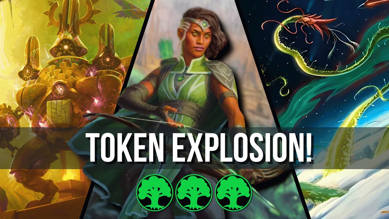 Is green the best token deck!? | Standard ranked MTG Arena