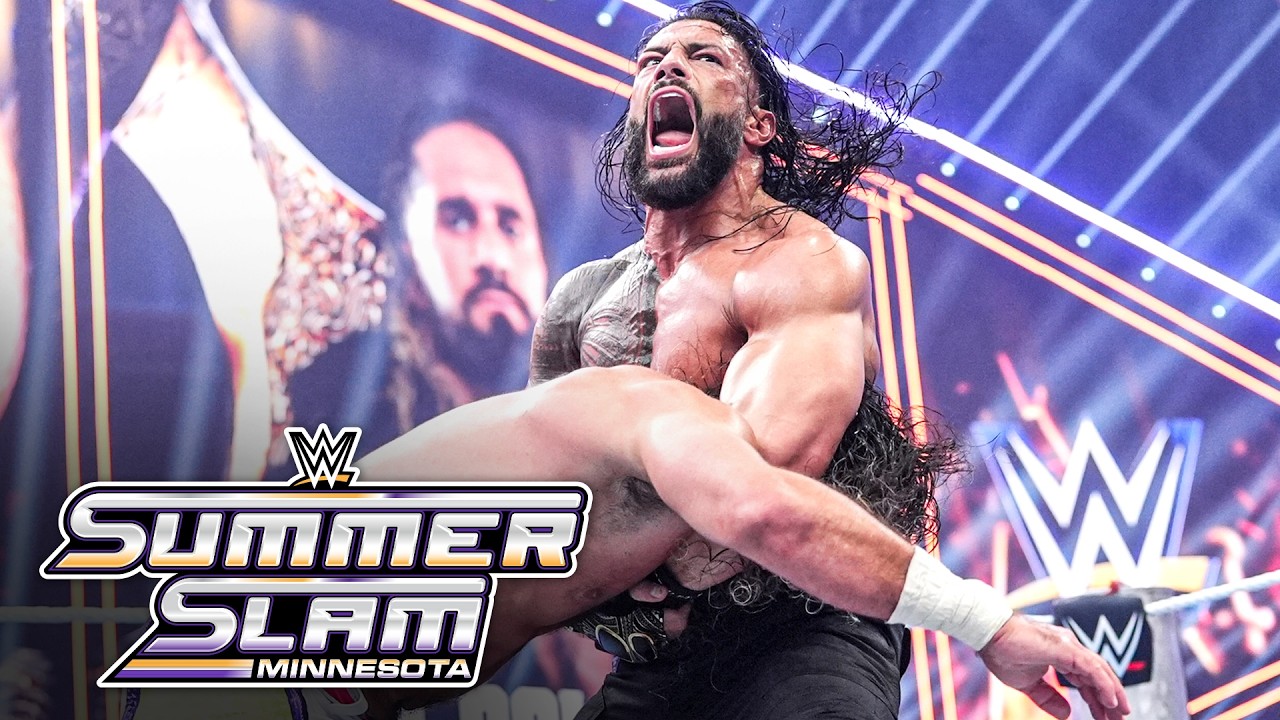 Roman Reigns vs. Seth Rollins | World Heavyweight Title Match: SummerSlam 2026 highlights