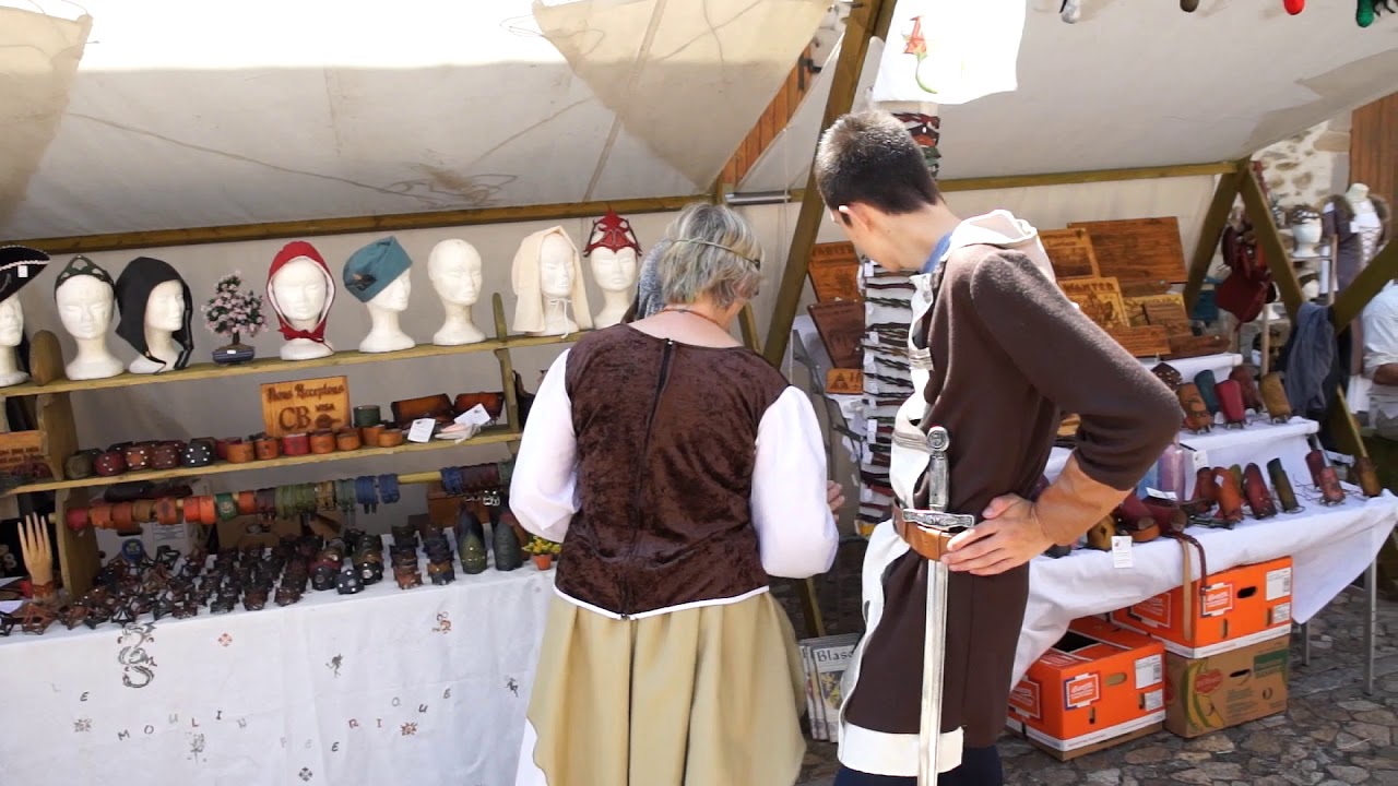 fête médiévale Auzon 2019
