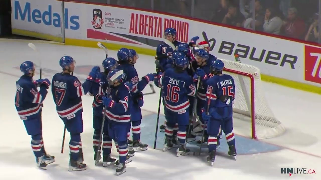 World Junior Summer Showcase | Team USA Defeats Canada, 7-2