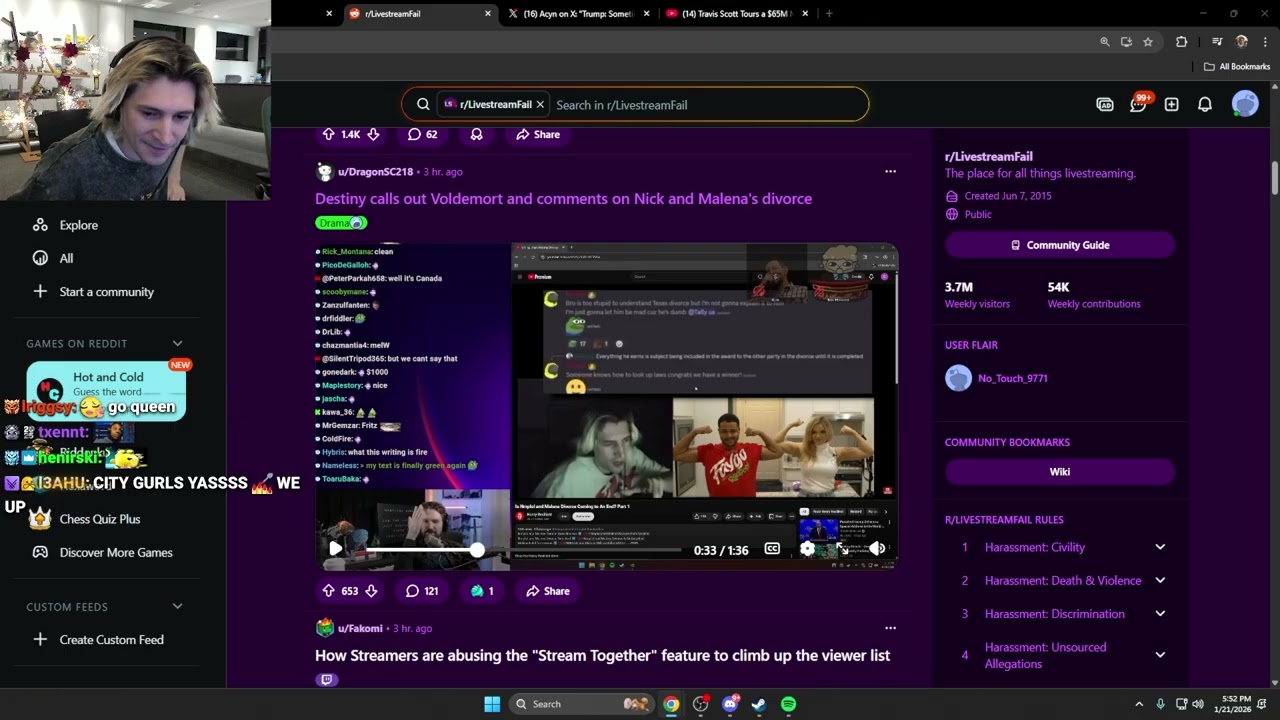 Дестини упоминает Волан-де-Морта, обсуждая развод Малены и Ника.