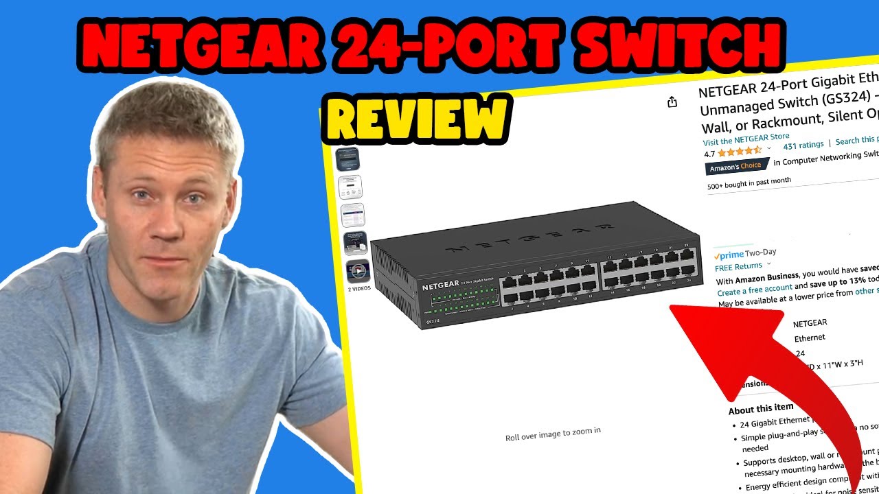 NETGEAR 24 Port Gigabit Ethernet Unmanaged Switch - Is it worth it?