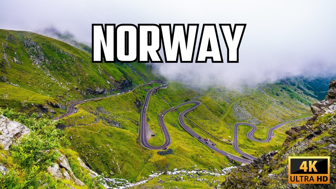Norway Travel With Relaxing Music [ Stress Relief Relaxing Music ]