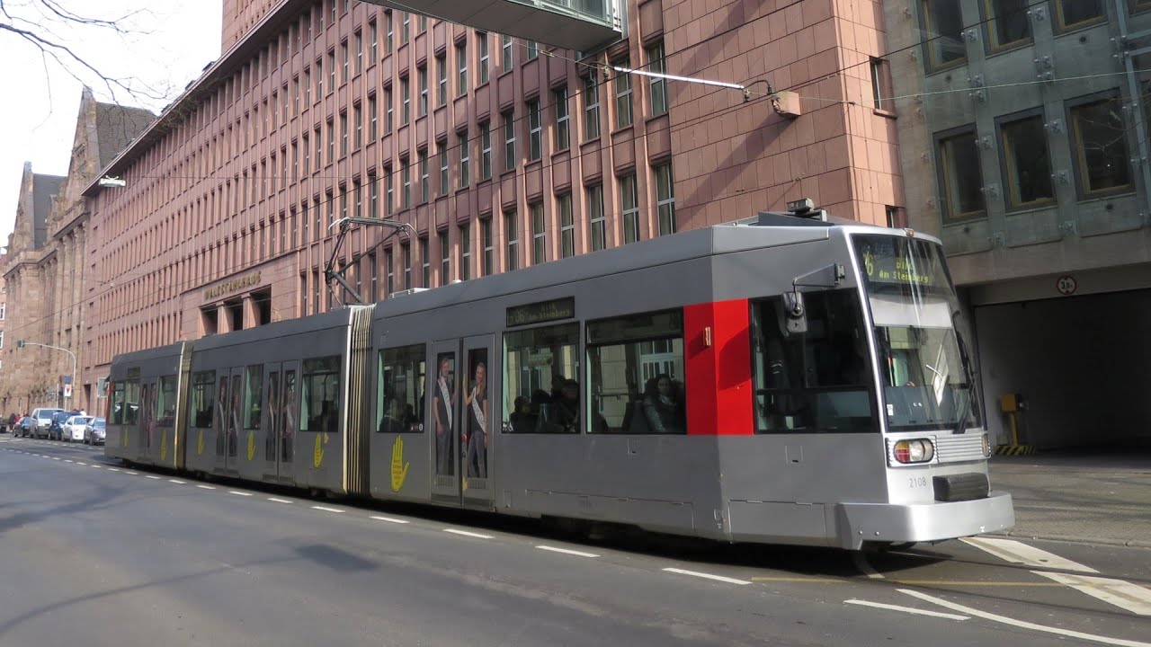 [Sound] Straßenbahn Duewag/Siemens NF6 | #2108 | Rheinbahn AG Düsseldorf
