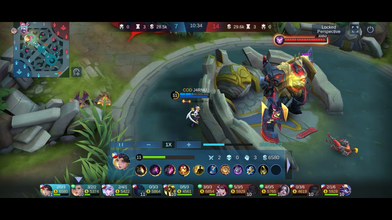 Lunox in Ranked Game
