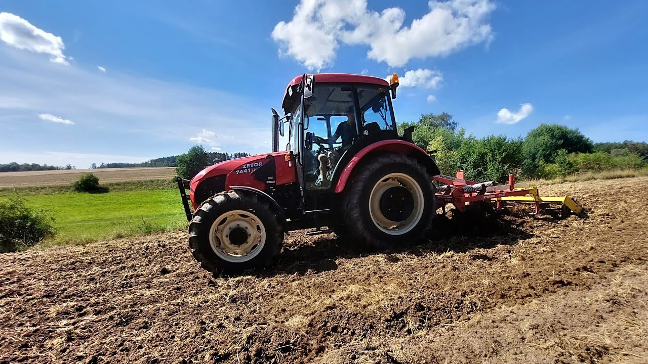 Zetor 7441+pöttinger synkro 2020, podmítka