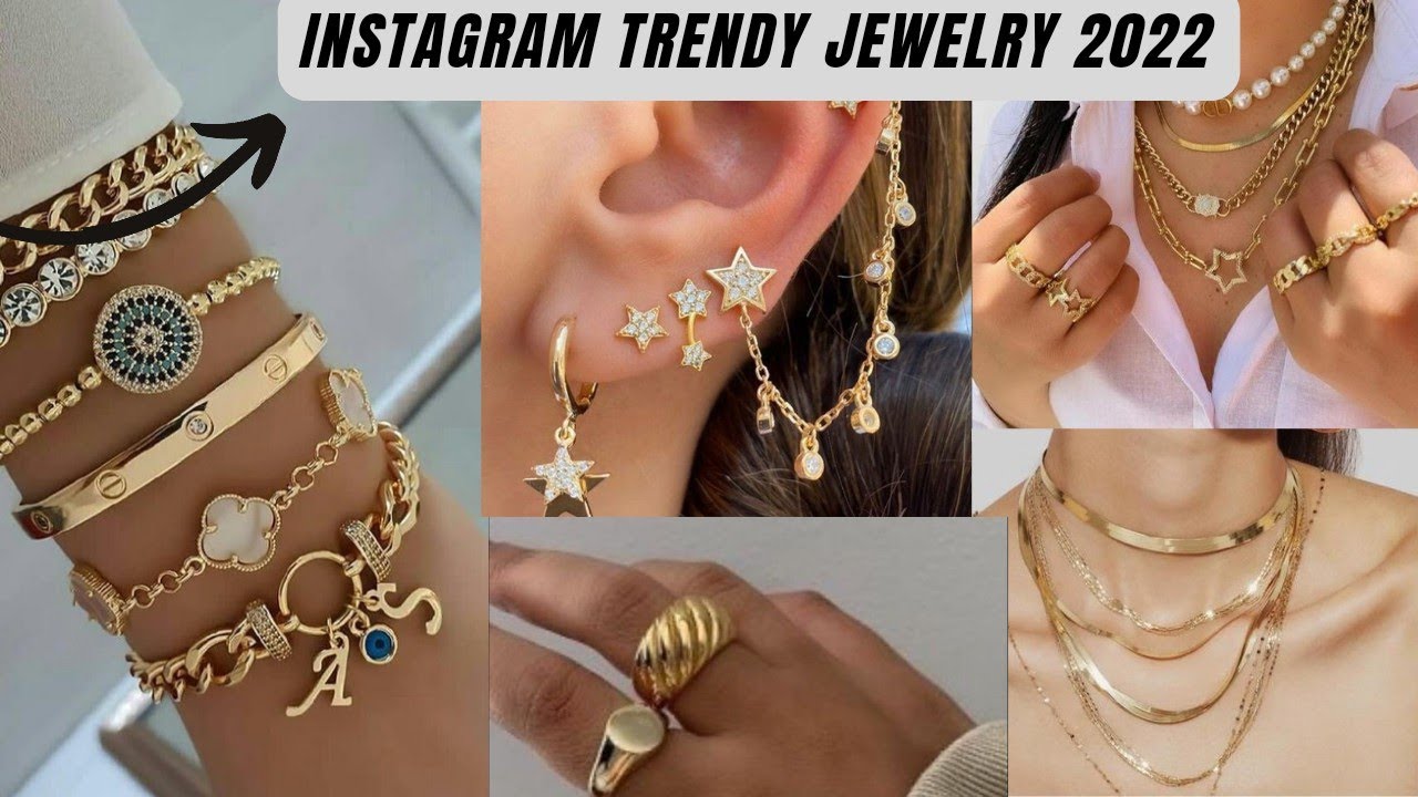 New Instagram Trendy Jewelry 2022 | New Jewelry Designs | Latest Jewelry Trends For Girls