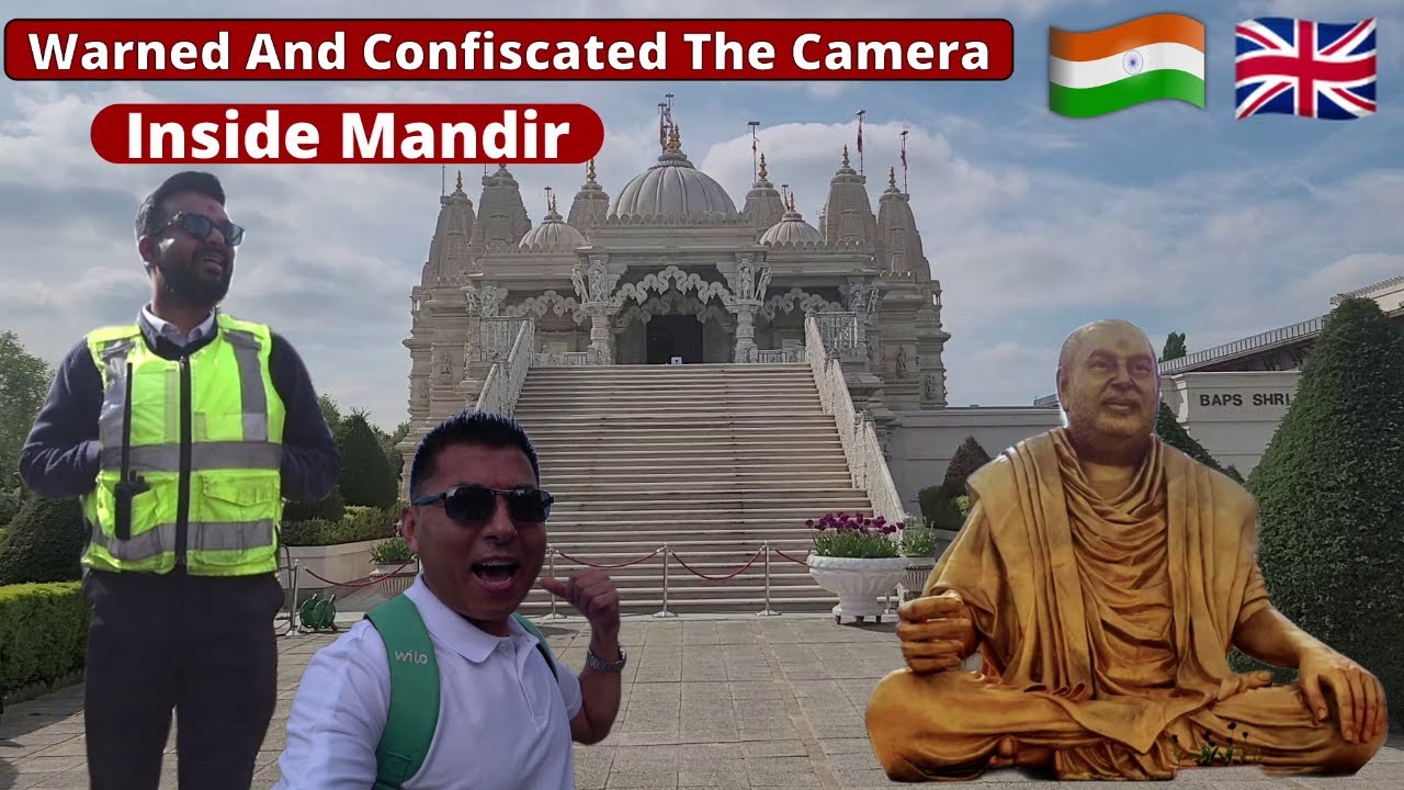Exploring LONDON's Biggest and Most Authentic HINDU 🕉 🕉 Temple🛕 !!!