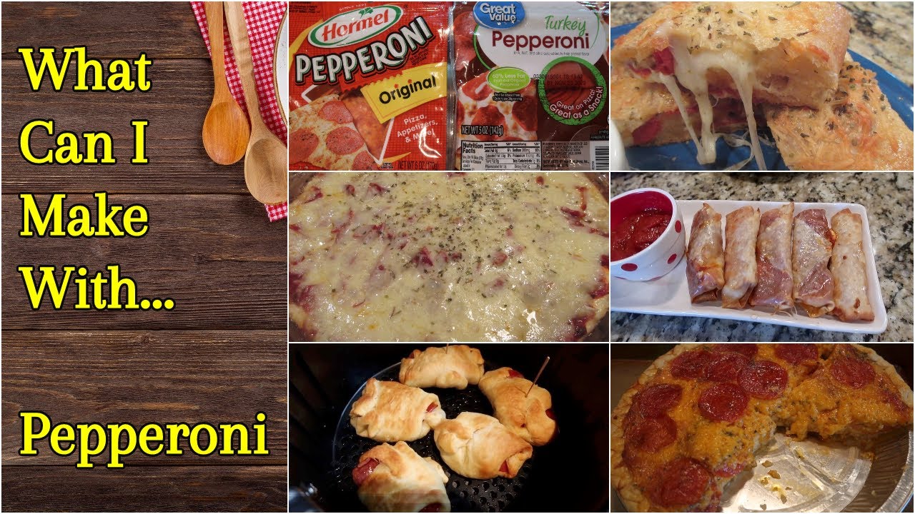 What Can I Make With.... Pepperoni | Cooking for Two | Lots of Pepperoni Recipes!!!
