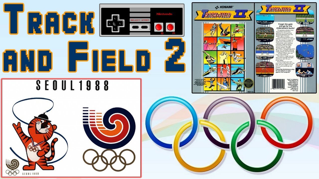 Обзор игры Track and Field II/Konamic Sports in Seoul review/NES/Famicom )