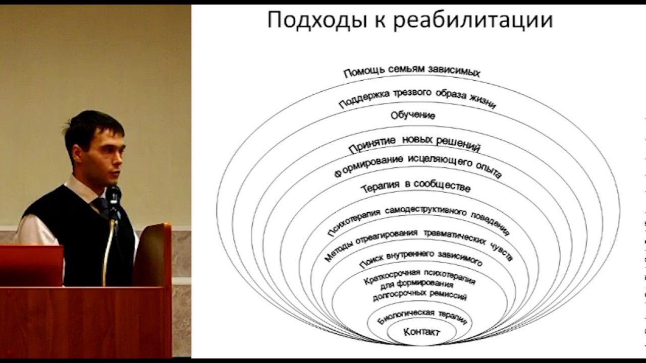 Особенности развития химической зависимости. Подходы к реабилитации.