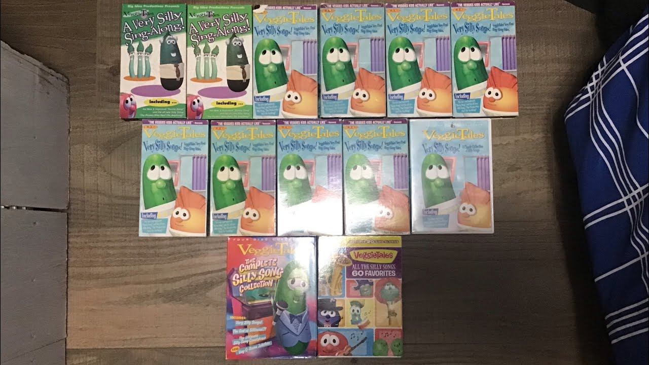 Повторное сравнительное видео для мультсериала VeggieTales: Очень смешные песни!