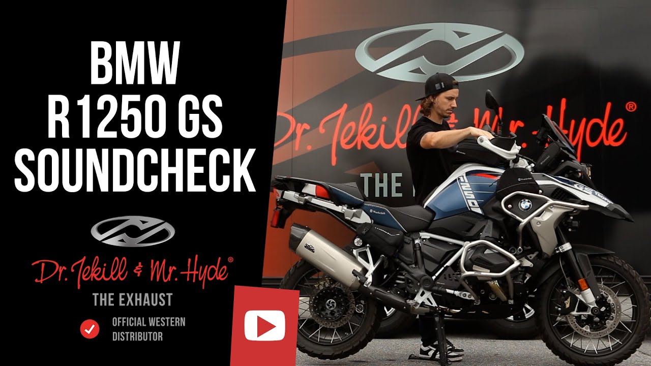 BMW R1250 GS Sound Check with a Dr. Jekill & Mr. Hyde Exhaust System  - 3 Sound Modes #BMWR1250GS