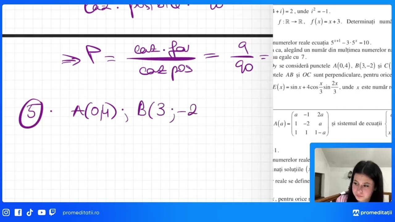 Probabilitate | BAC Matematică