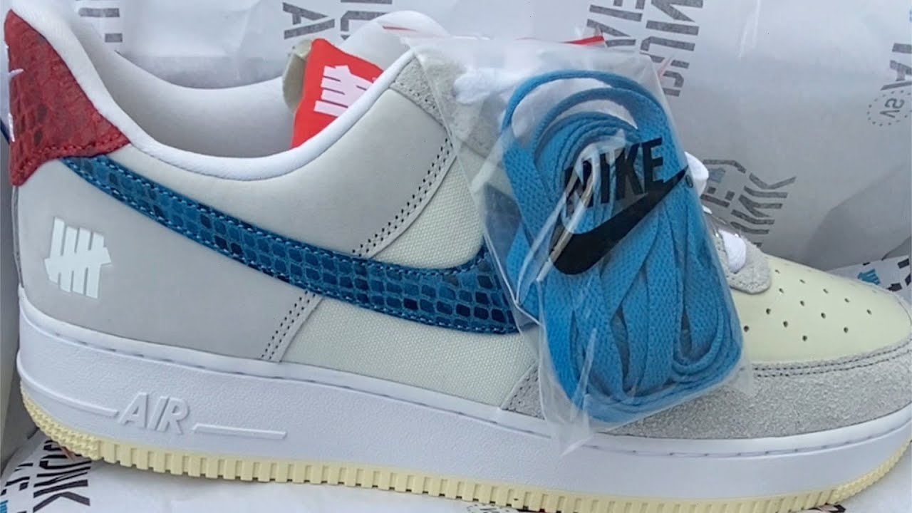 Nike Air Force 1 vs Dunk Undefeated 5 on It Review/On-Feet