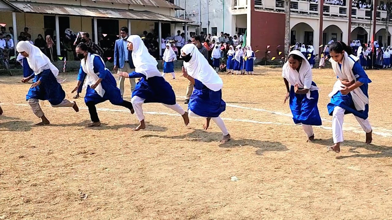 বীরগাঁও ইস্কুল এন্ড কলেজ মেয়েদের দৌড় প্রতিযোগিতা বার্ষিক ক্রীড়া অনুষ্ঠান ২০২6 🏃‍♀️🏆#বার্ষিক_ক্রীড়া