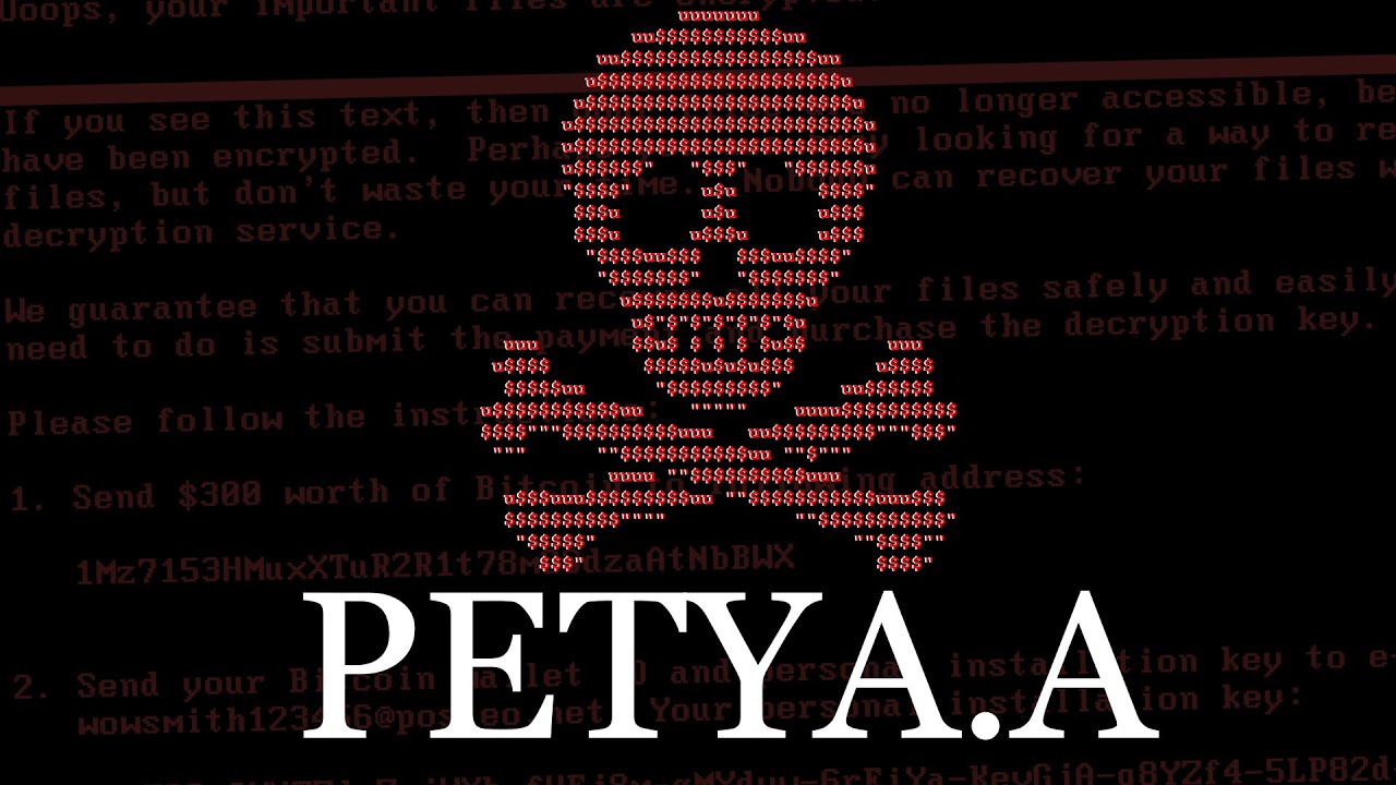 PETYA.A |  История самого разрушительного вируса