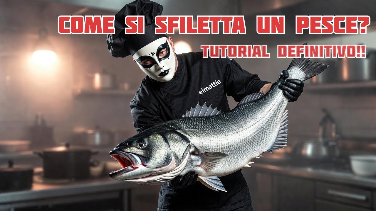 TUTORIAL: Come si sfiletta un pesce? | In cucina con eimattie