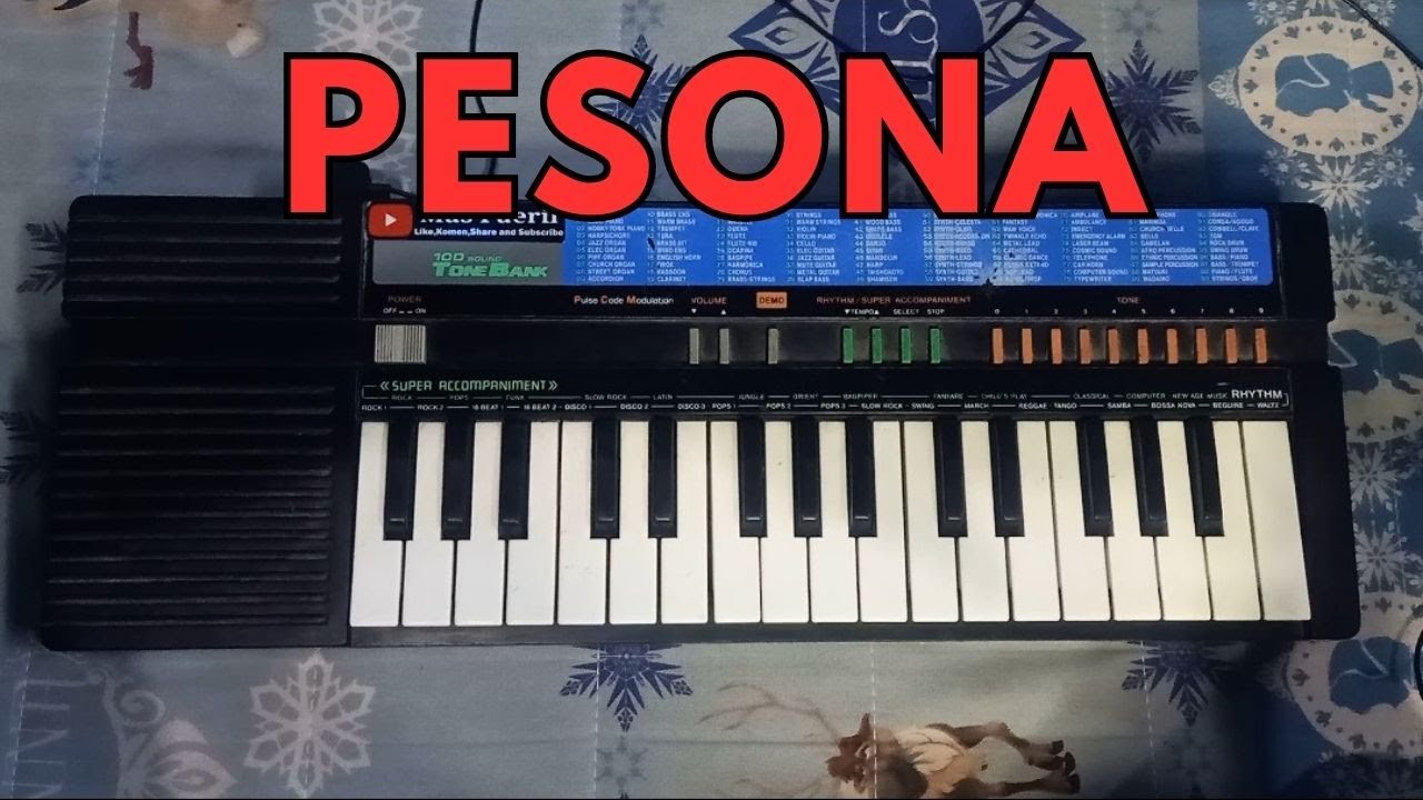 PESONA NOT PIANO COVER CASIO SA 11 BY MAS PAERIL
