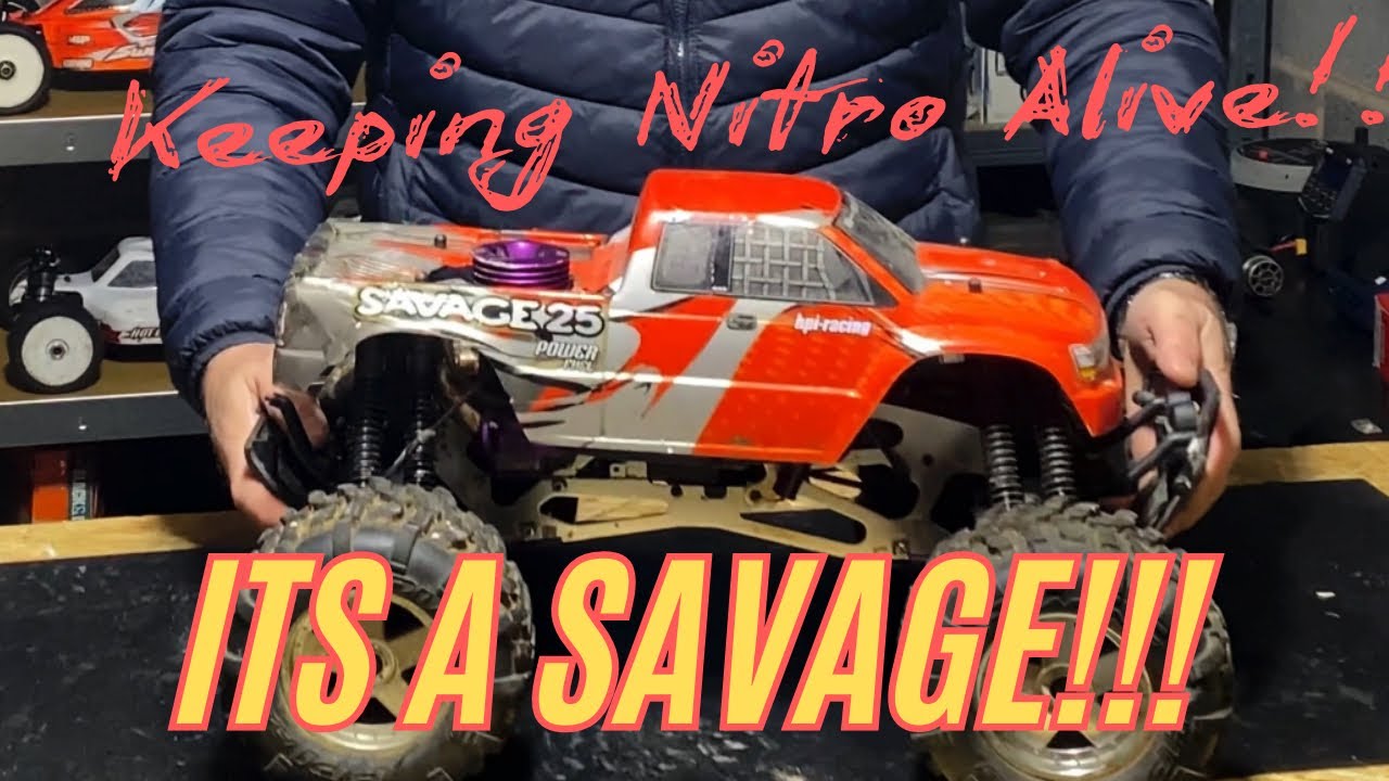 Vintage HPI Savage 25 - can I get the nitro engine started