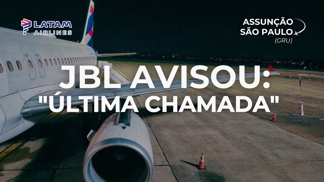 Procedimento de embarque um tanto quanto diferente na LATAM Paraguay | Ep.122 #vpd