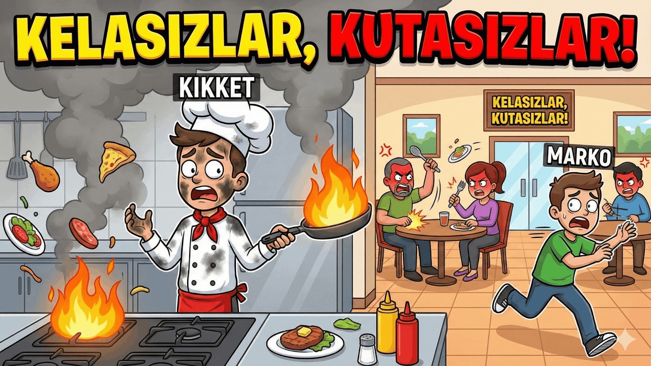 Restoran ochdik, lekin... Kelasizlar, kutasizlar! 🍔 (Restaurats)