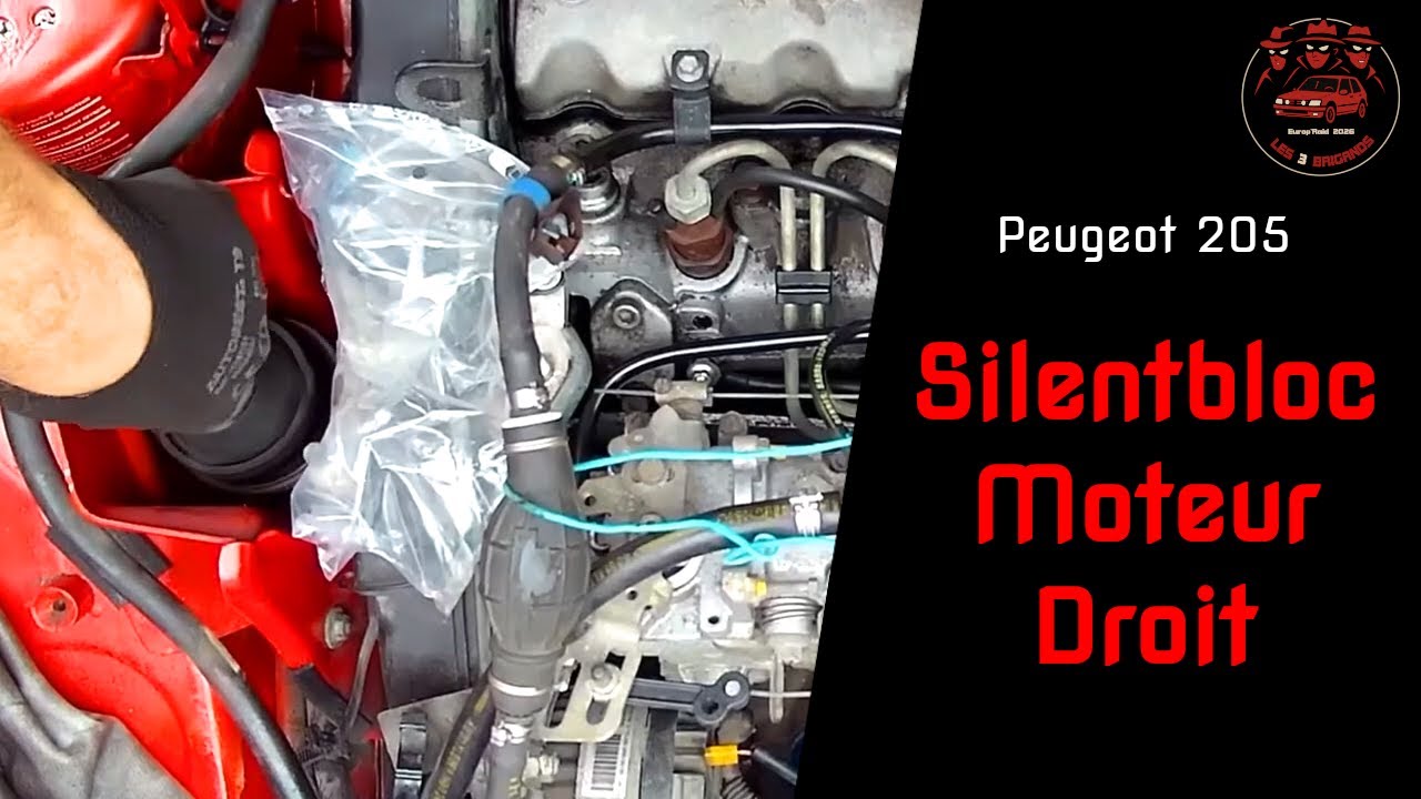010 - Remplacement Silentbloc moteur côté DROIT