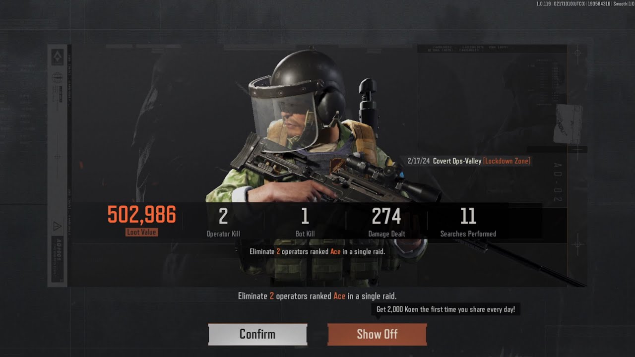 Valley lockdown Scav run!! Arena breakout. Searching for that koen.