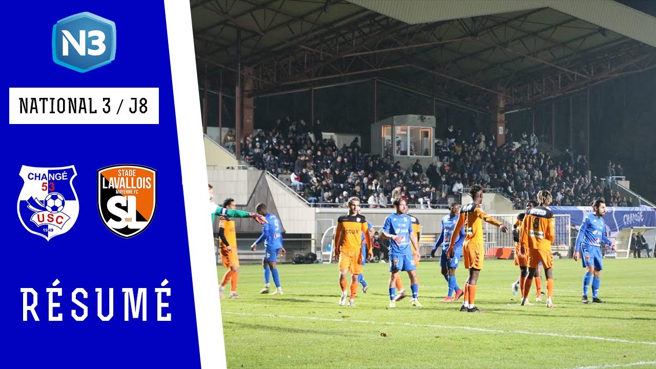 Résumé 8ème journée N3 : US Changé - Stade Lavallois