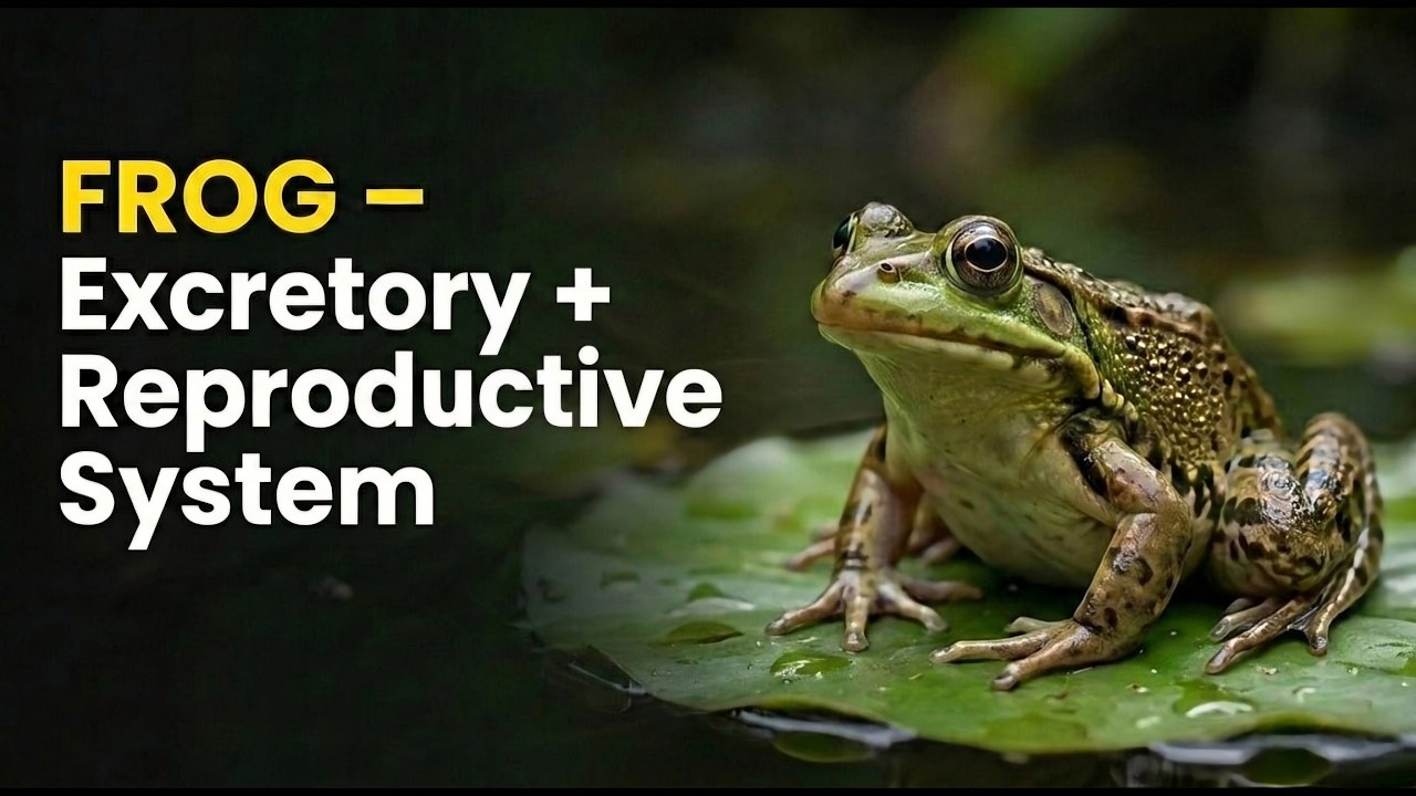FROG | Lec-03 | NEET Biology  | Zoology  | Class 11 | Concept Explanation