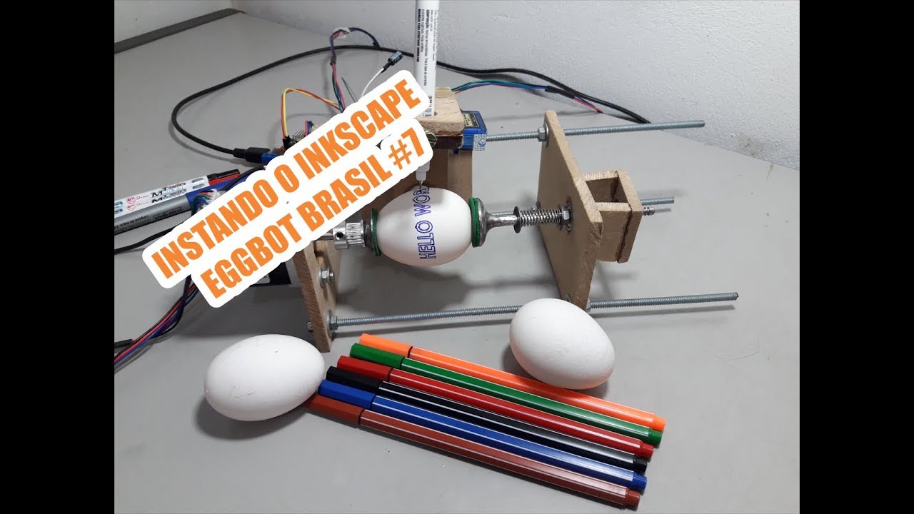 instando extensões e o inkscape com arduino EggBot Brasil #7