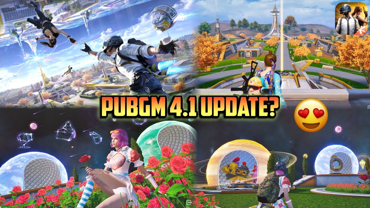 PUBG MOBILE 4.1 UPDATE Vs GAME FOR PEACE NEW UPDATE GAMEPLAY!