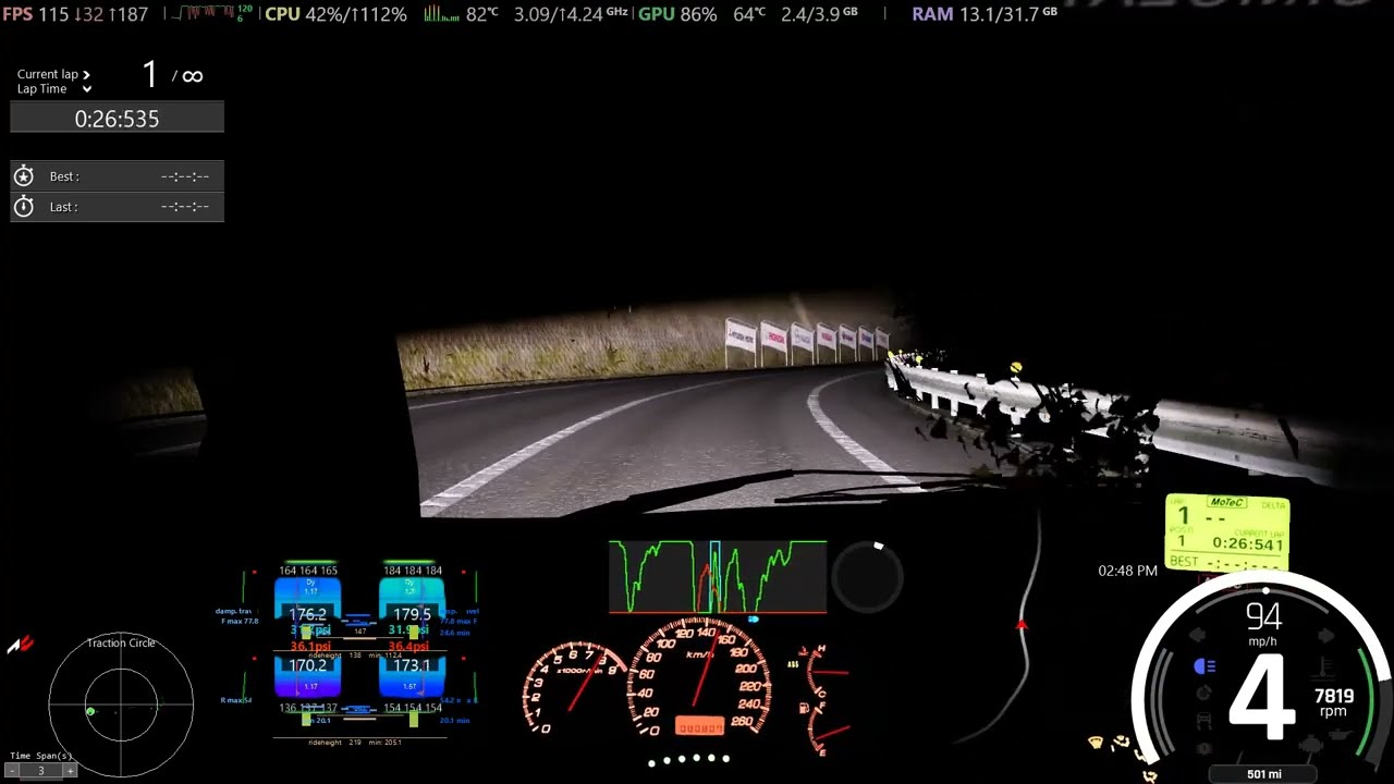 Assetto Corsa - Odawara Pikes Peak - First Lap