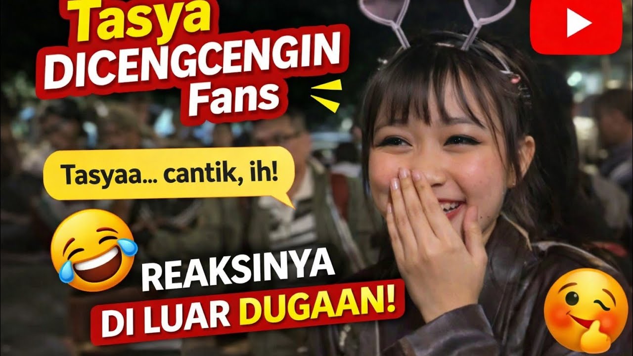 Detik-detik Tasya Dicengcengin Fans, Reaksinya Di Luar Dugaan! 