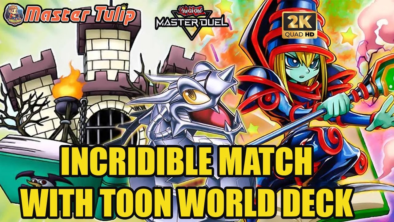 What is the MOST POWERFUL TOON WORLD DECK? | RANGKED MATCH YUGIOH MASTER DUEL SEASON 40