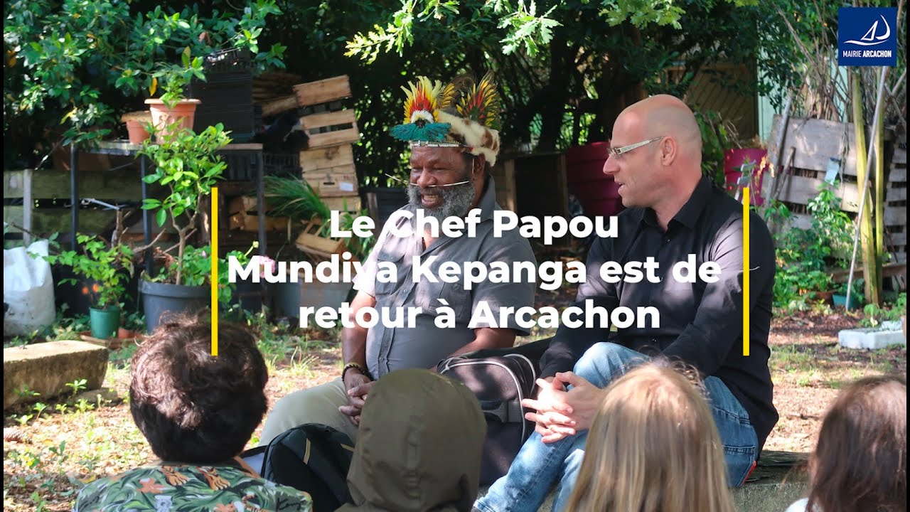 [Le Chef Papou Mundiya Kepanga est de retour à Arcachon]