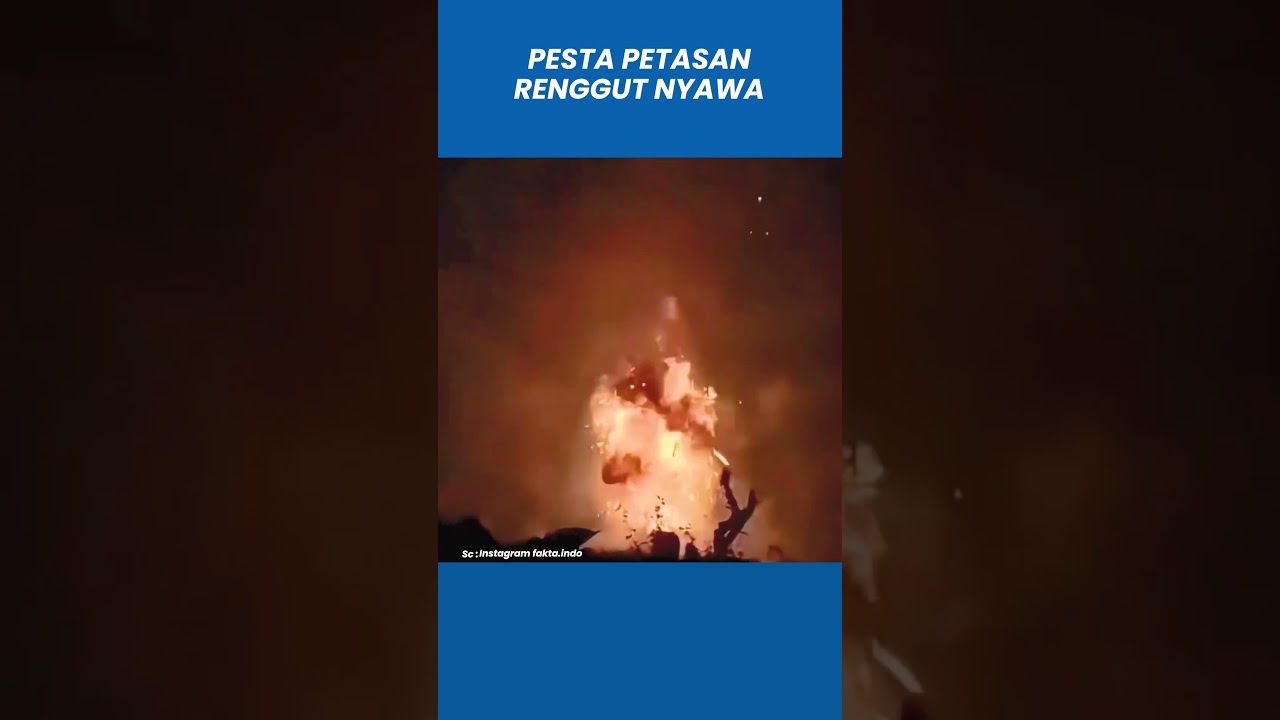 Detik-detik Pesta Petasan Renggut 1 Nyawa, Korban Alami Luka Serius di Kepala