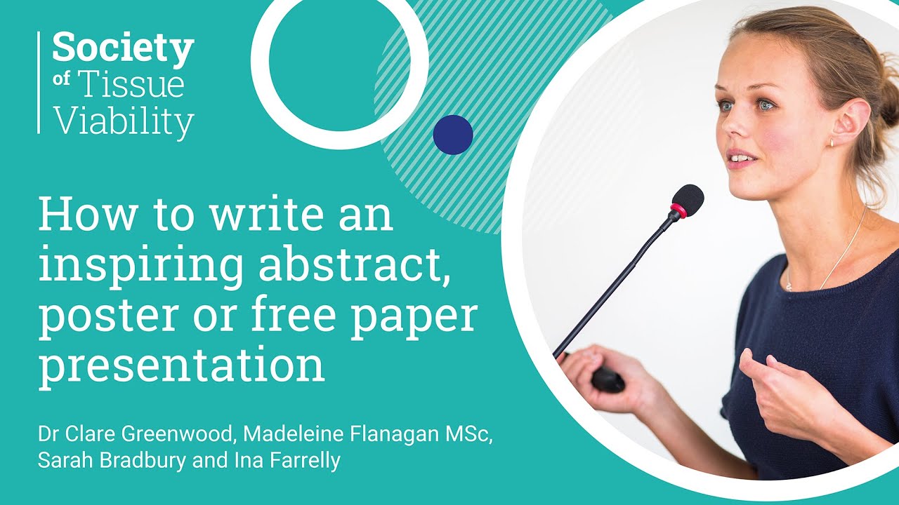 How to write an inspiring abstract, poster or free paper presentation, an interactive guide for HCPs