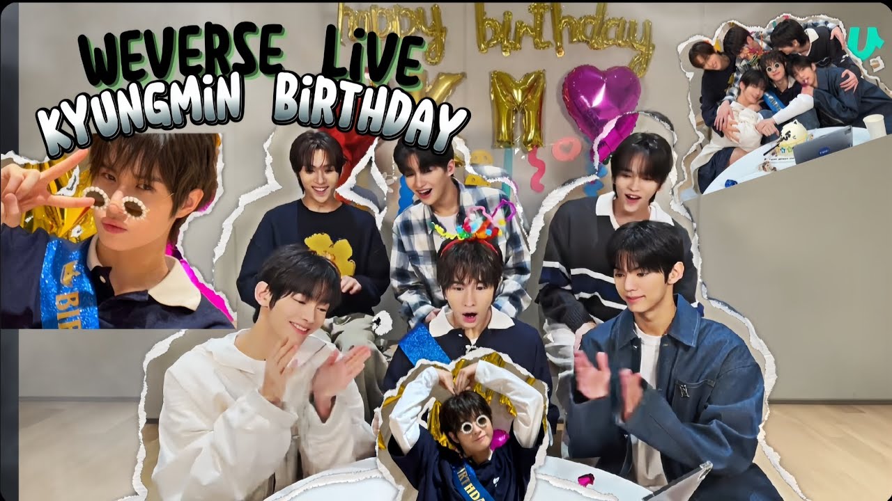 TWS Kyungmin Birthday Live Weverse [eng sub]