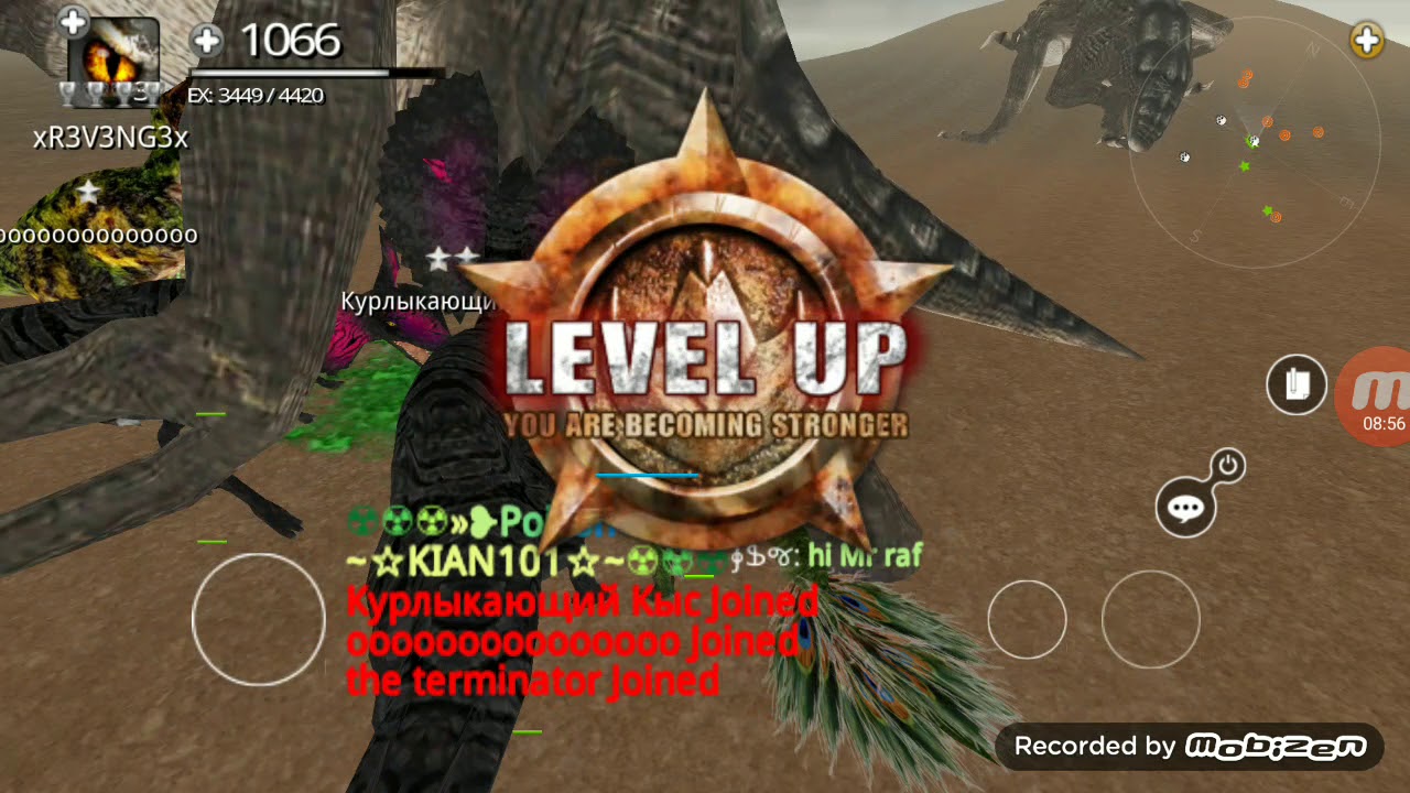 Прохождение Dinos online#1 Я СТАЛ ЦАРАПТОРОМ