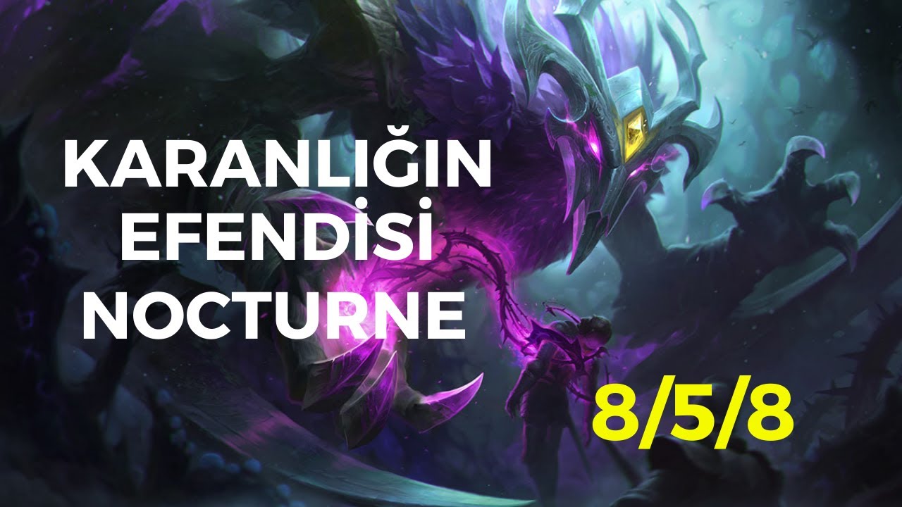 NOCTURNE İLE RAKİBİN IŞIKLARI KAPATIYORUZ  [LEAGUE OF LEGENDS] #gameplay #leagueoflegends #lol