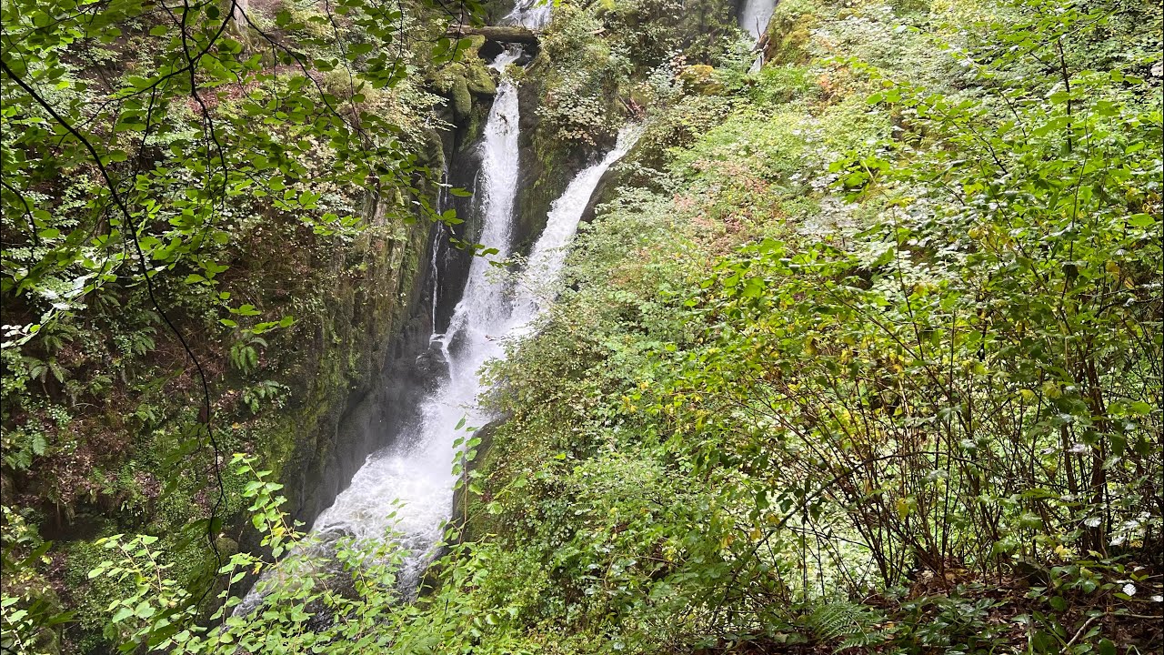 Skelghyll Falls after Autumn Storms