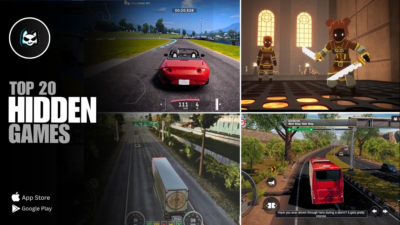 Топ-20 скрытых игр для Android и iOS