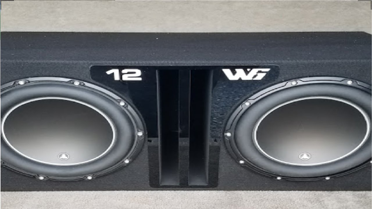 (2) jl audio 12w6v3 on SLASH 1000/1 demo