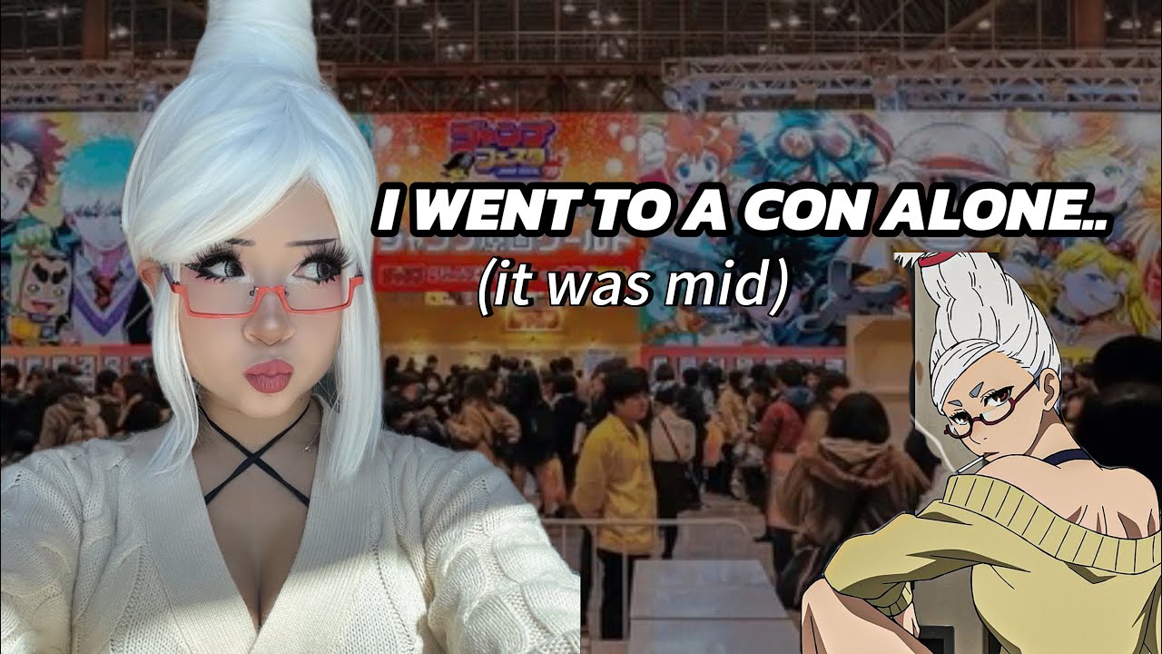 GOING TO AN ANIME CONVENTION ALONE!! (it was mid.)