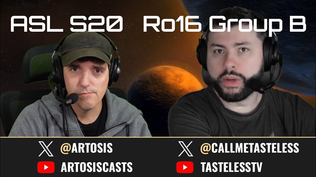 [ENG] ASL Season20 | Ro.16 Group B (Tastosis)