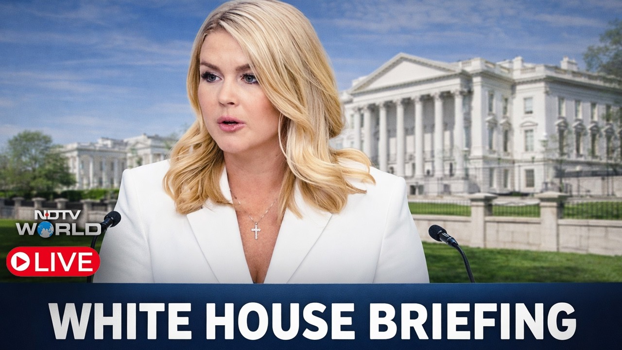US On Iran War LIVE | White House Briefing | US Israel Attack Iran | Donald Trump | Mojtaba Khamenei