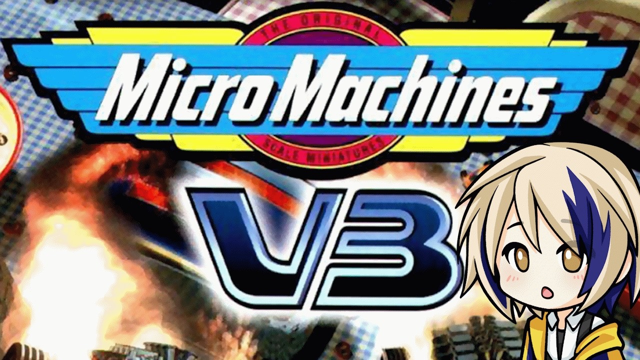 Micro Machines V2 on PlayStation 2 Hardware #vtuber #vtuberen #retrogaming