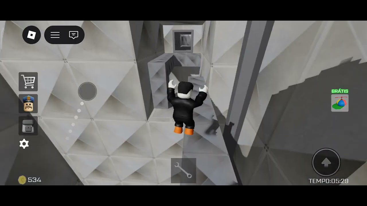 Jogando fuga da prisão 